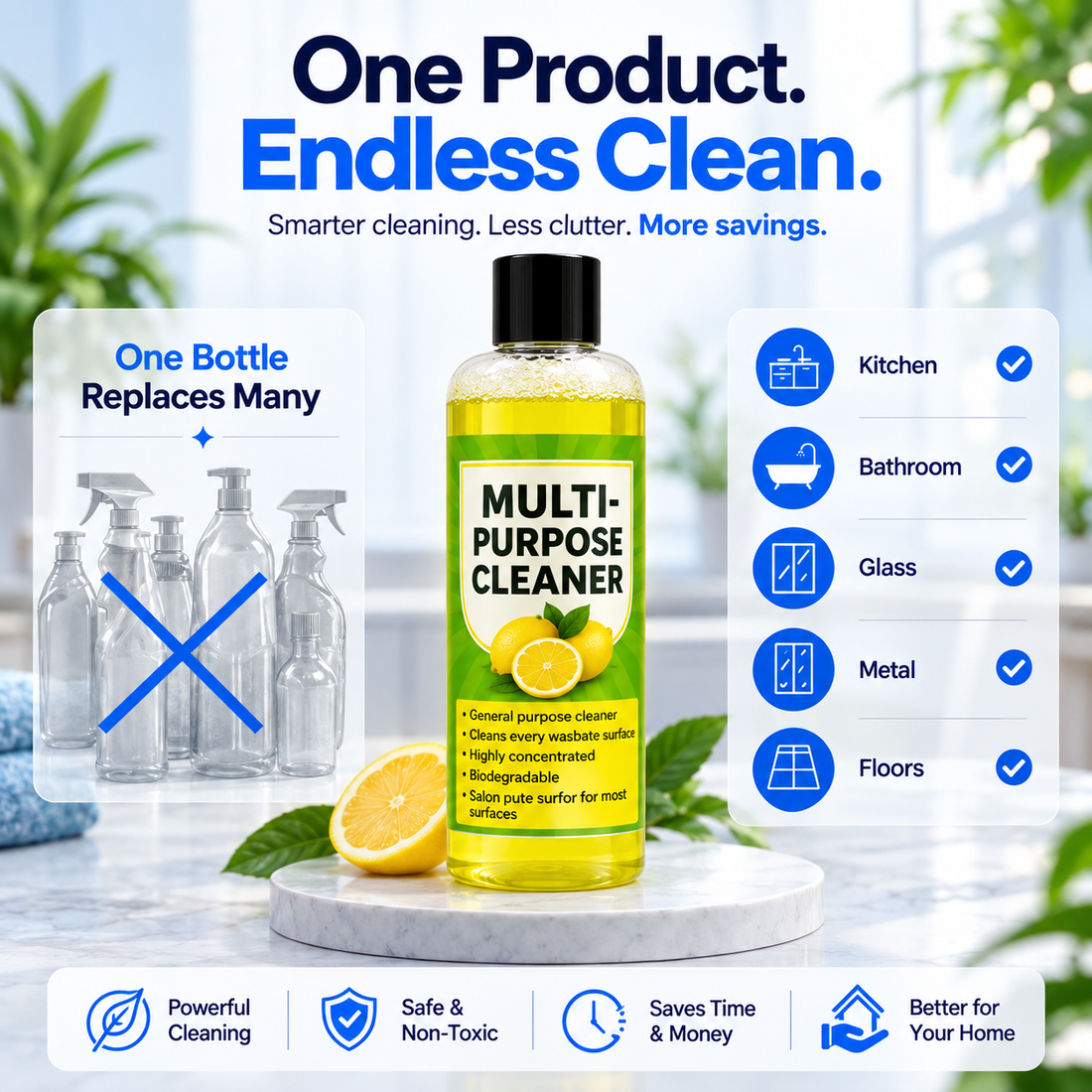 Multi-Purpose Cleaner (Buy 1 Get 3 FREE)